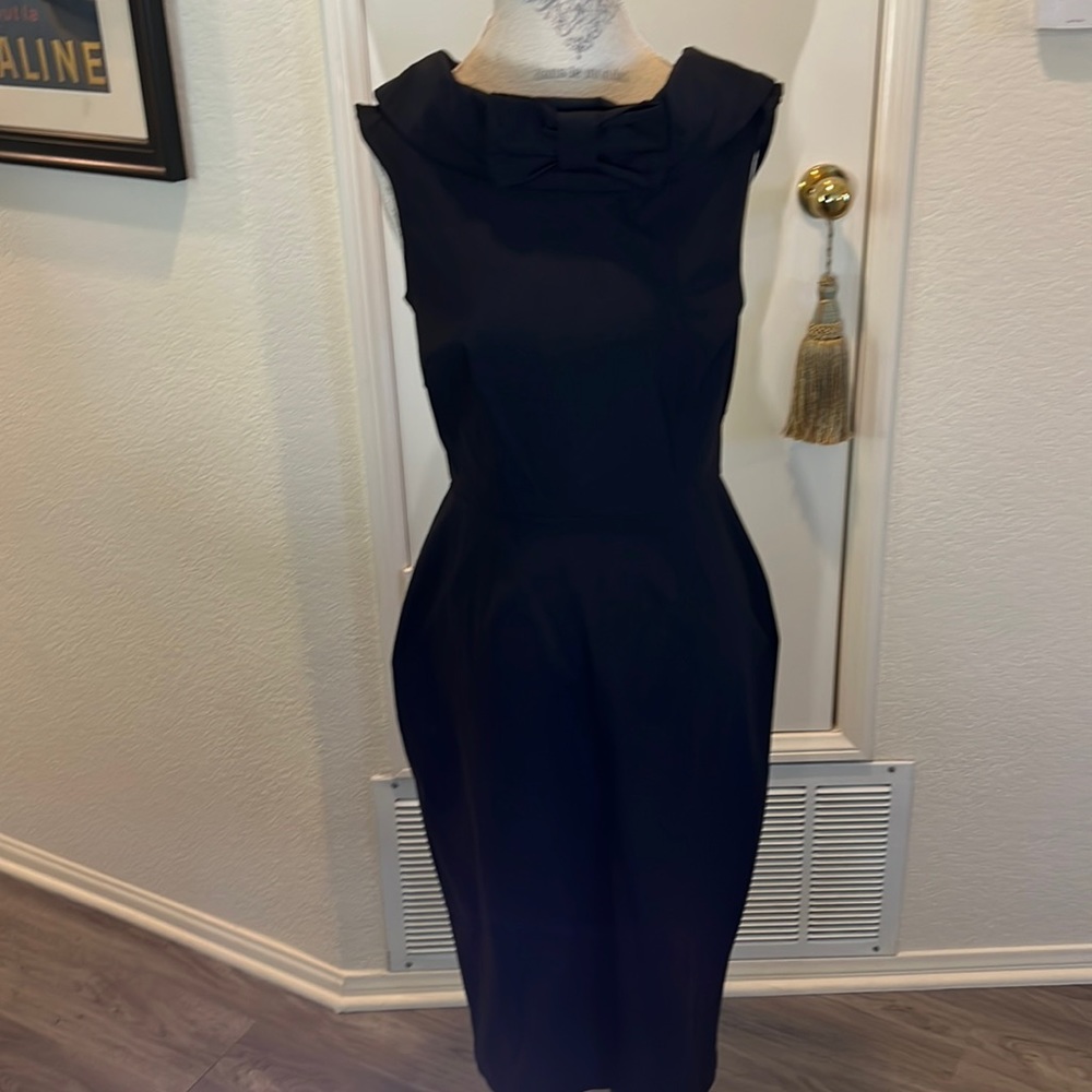 RARE! Barbie x Unique Vintage Black fitted dress